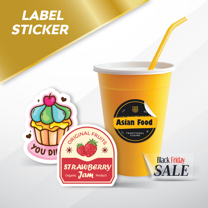 Label Sticker - Custom Size 2