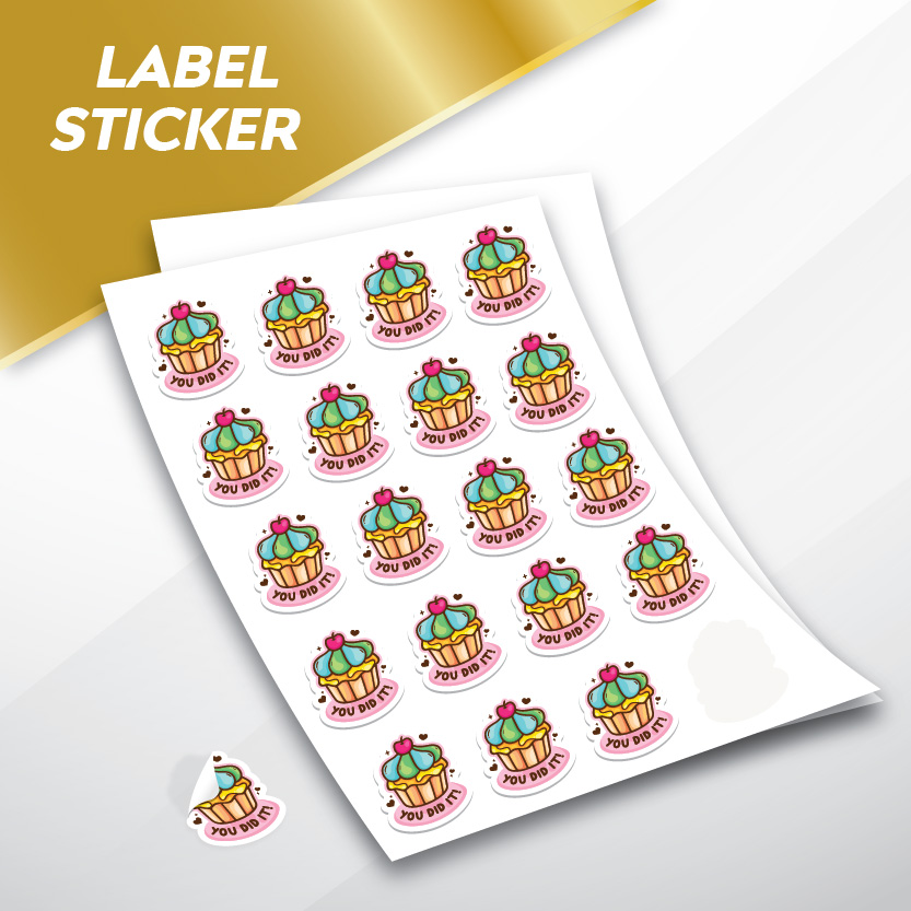 Label Sticker - Custom Size 1