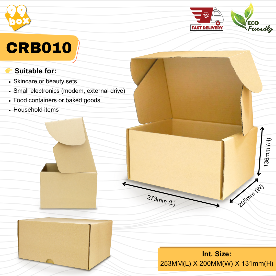 CRB010 - 273mm(L) x 205mm(W) x 136mm(H)