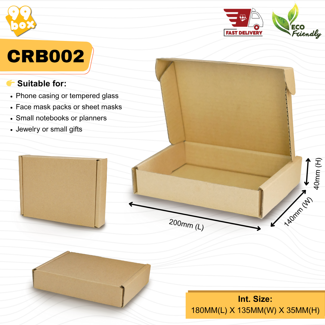 CRB002 - 200mm(L) x140mm(W) x 40mm(H)