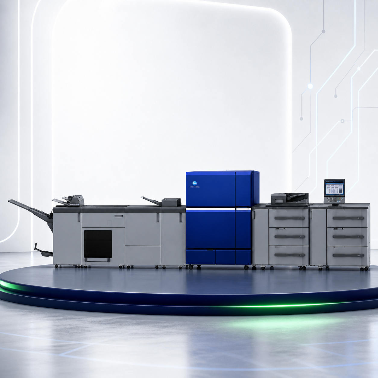 Mesin Cetak Produksi Warna Digital Konica Minolta AccurioPress C12000