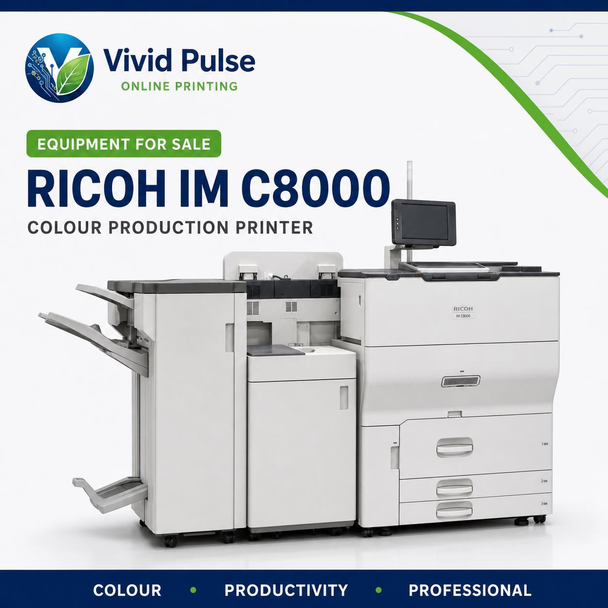 Ricoh IM C8000 High-Speed Colour Multifunction Printer