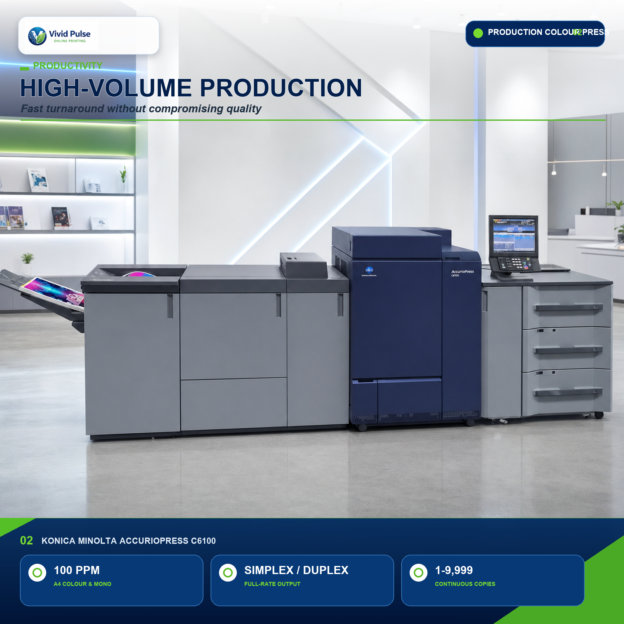 Mesin Cetak Warna Produksi Konica Minolta AccurioPress C6100