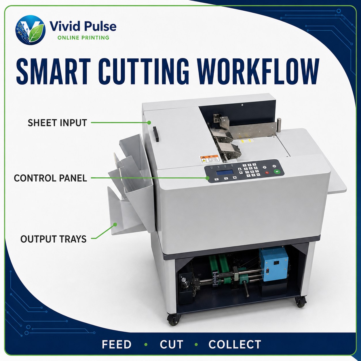 Automatic Business Card Cutter and Sheet Finishing Machine