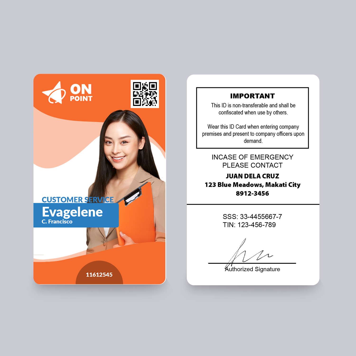 Employee ID Card Supplier Philippines