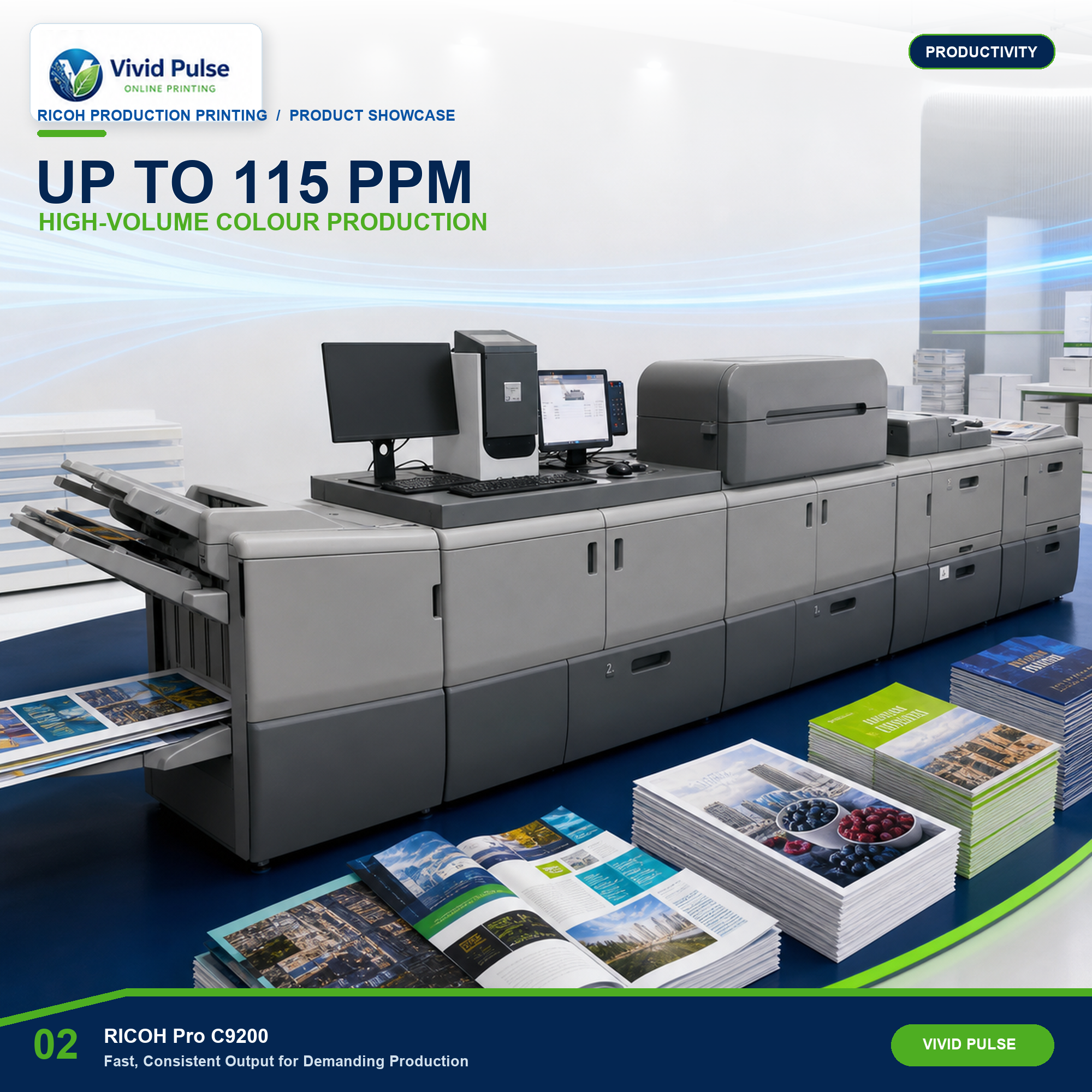 RICOH Pro C9200 Heavy-Production Colour Digital Press 1