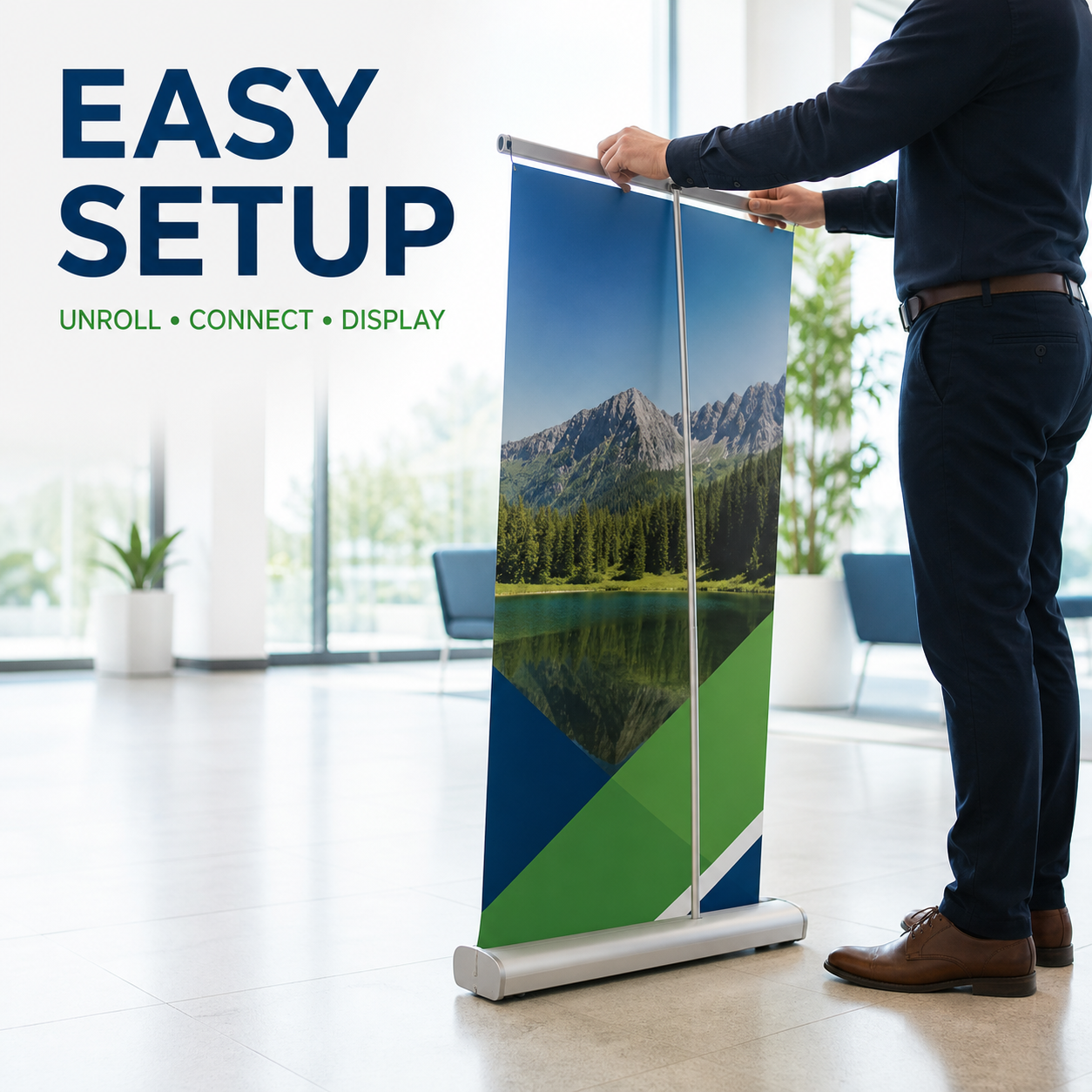 Roll-Up Banner Stand Product Gallery