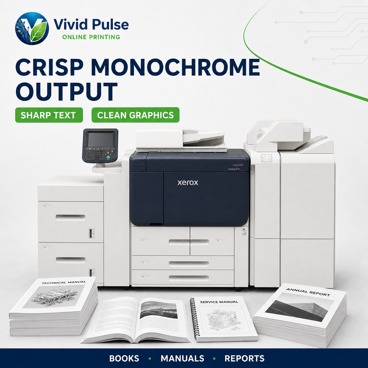 Mesin Cetak Pengeluaran Monokrom Xerox PrimeLink B9125 3
