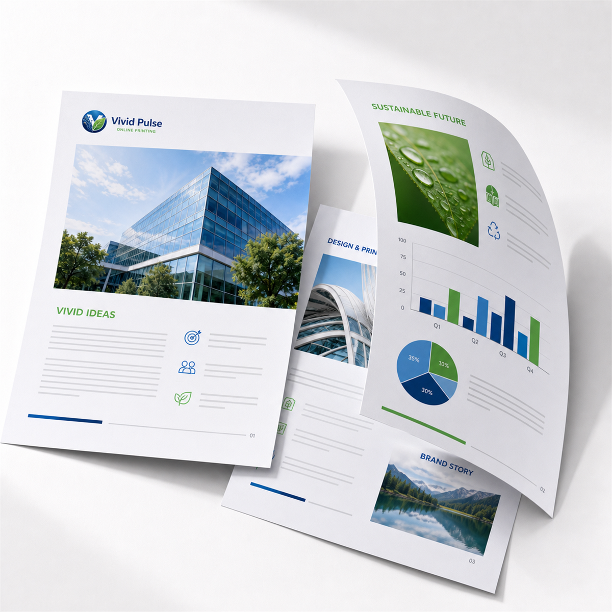 Color digital printing for internal pages 2