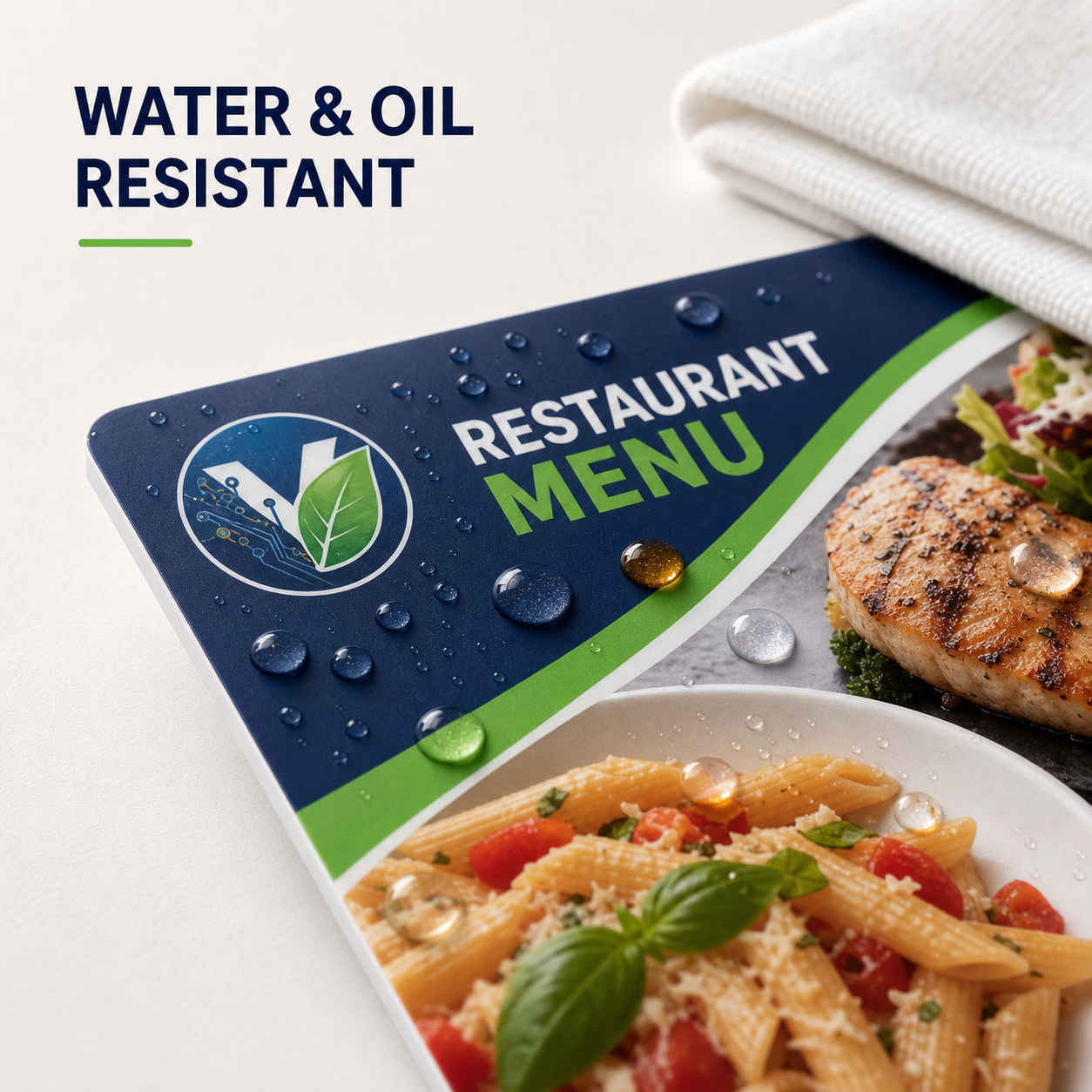 Cetakan Menu PVC Tersuai 3