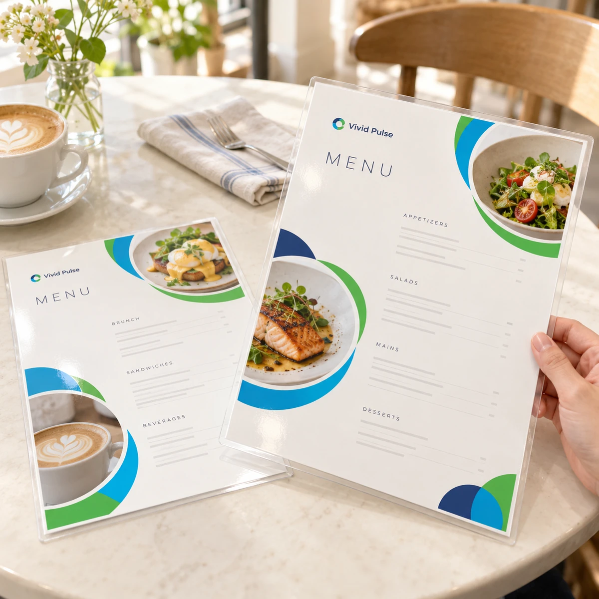 Hard Lamination Menu Printing 1