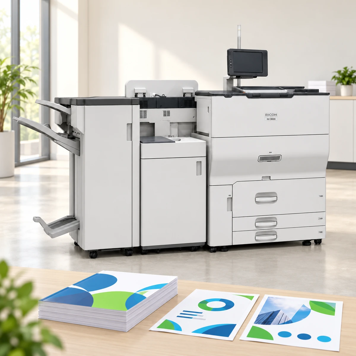 Ricoh IM C8000 High-Speed Colour Multifunction Printer 1
