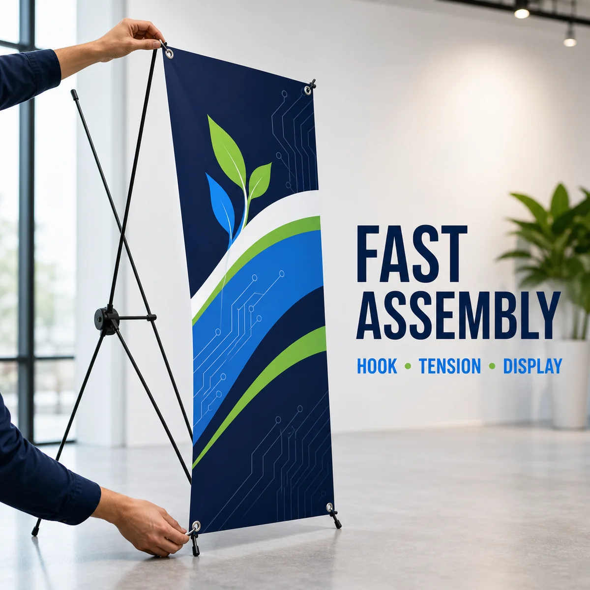 X-Banner Stand Product Gallery