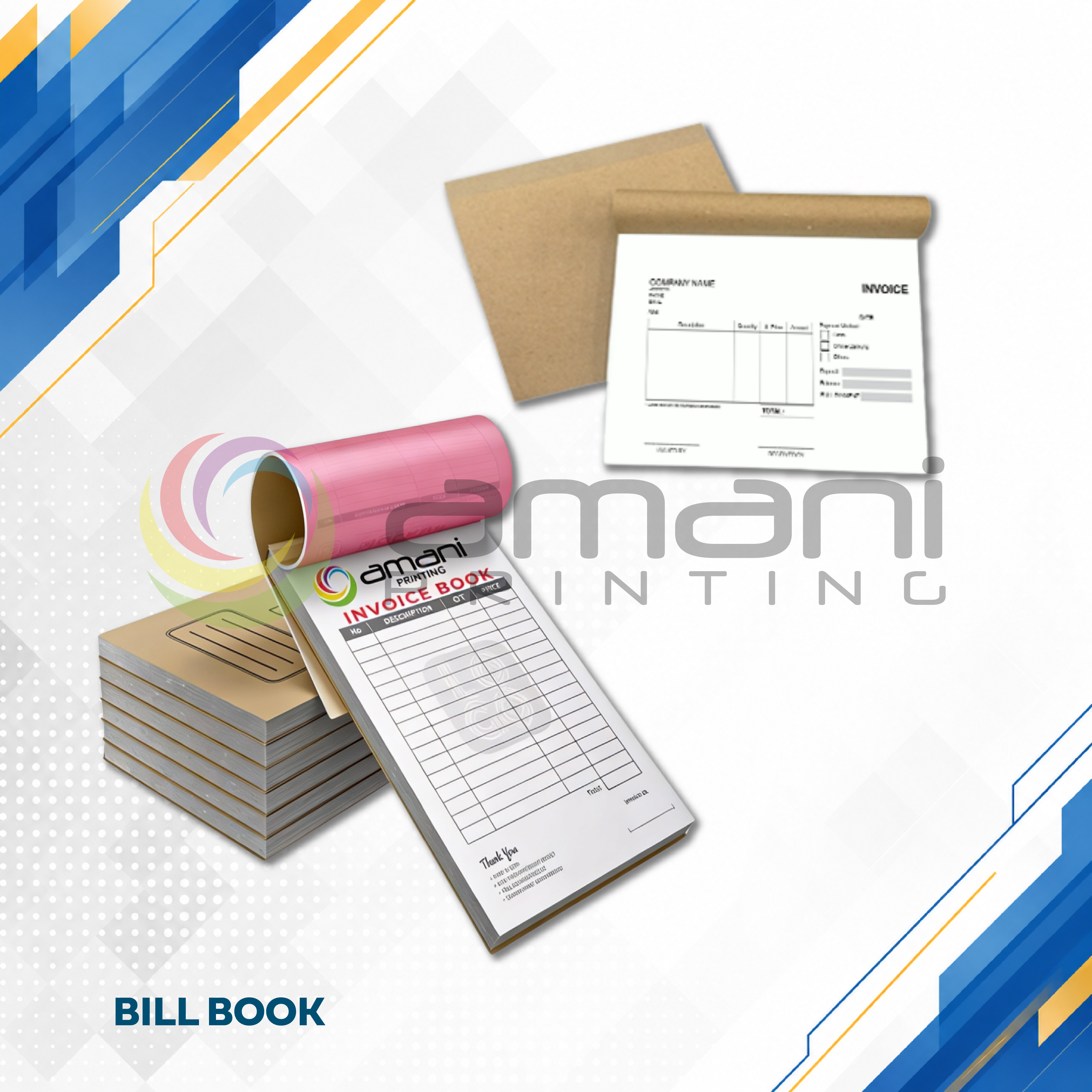 NCR Bill Book