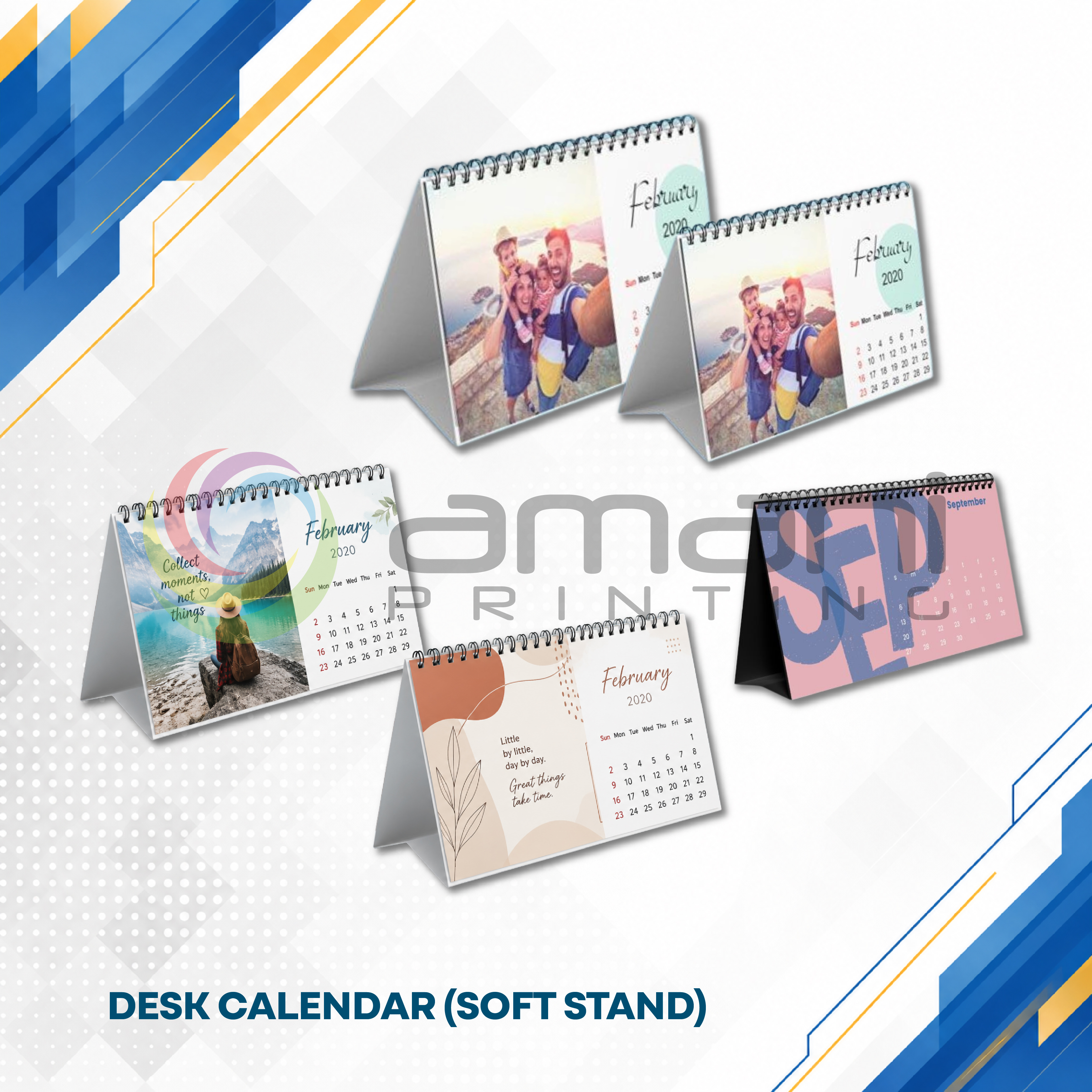 Desktop Calendar (Soft Stand)