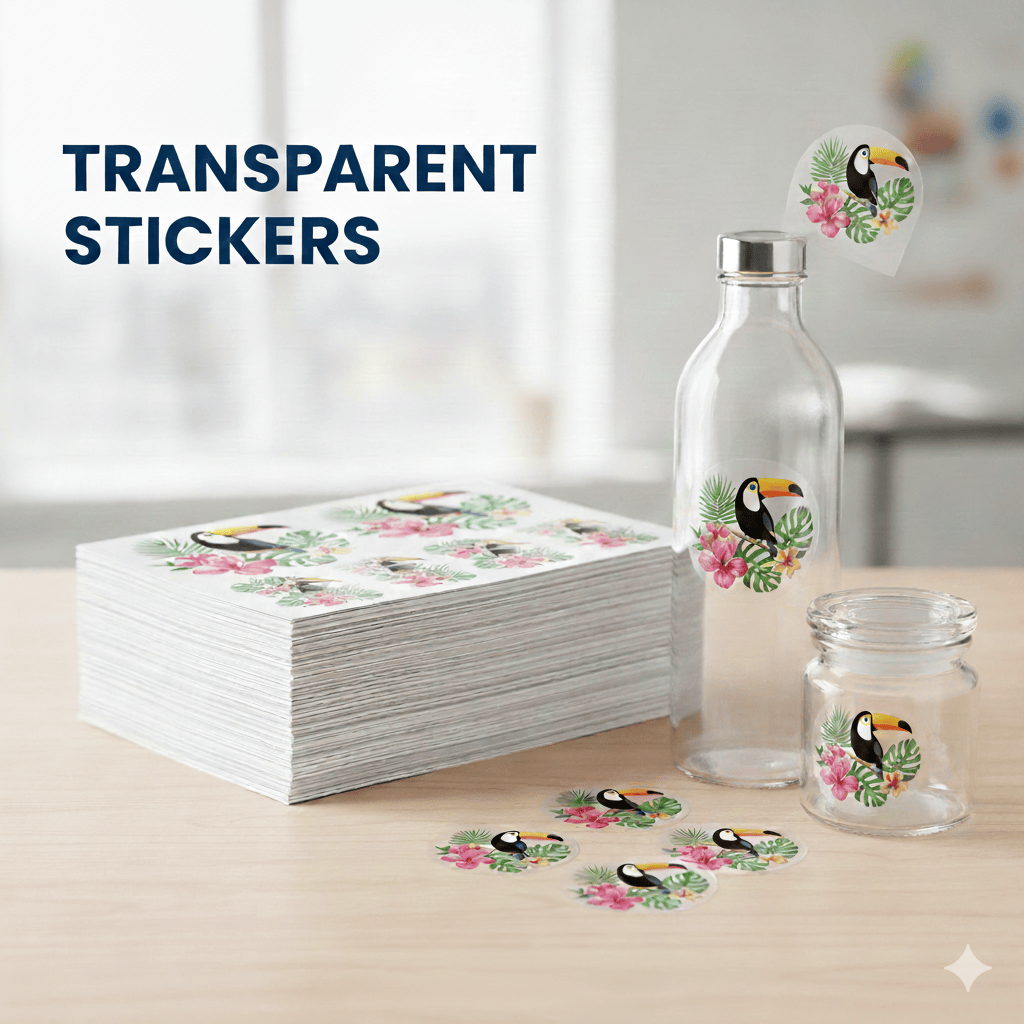 Transparent / Clear Sticker Printing
