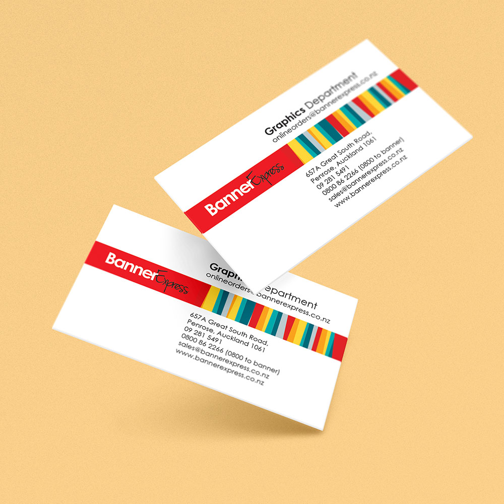Single Sided Business Card