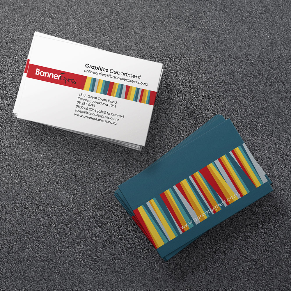 Luxe-laminated Double Sided Business Card