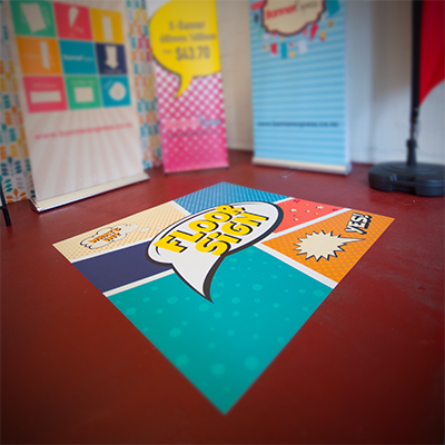 Scratch Resistant Floor Sign