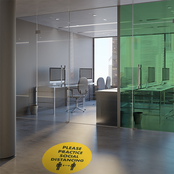 Floor Sign (600mm Circular)