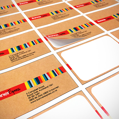 Quick Apply Product Label / Decal