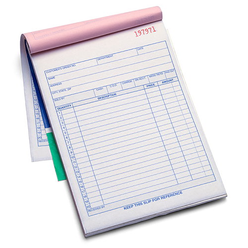 Carbonless Books (Triplicate)