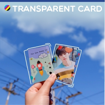 Transparent card
