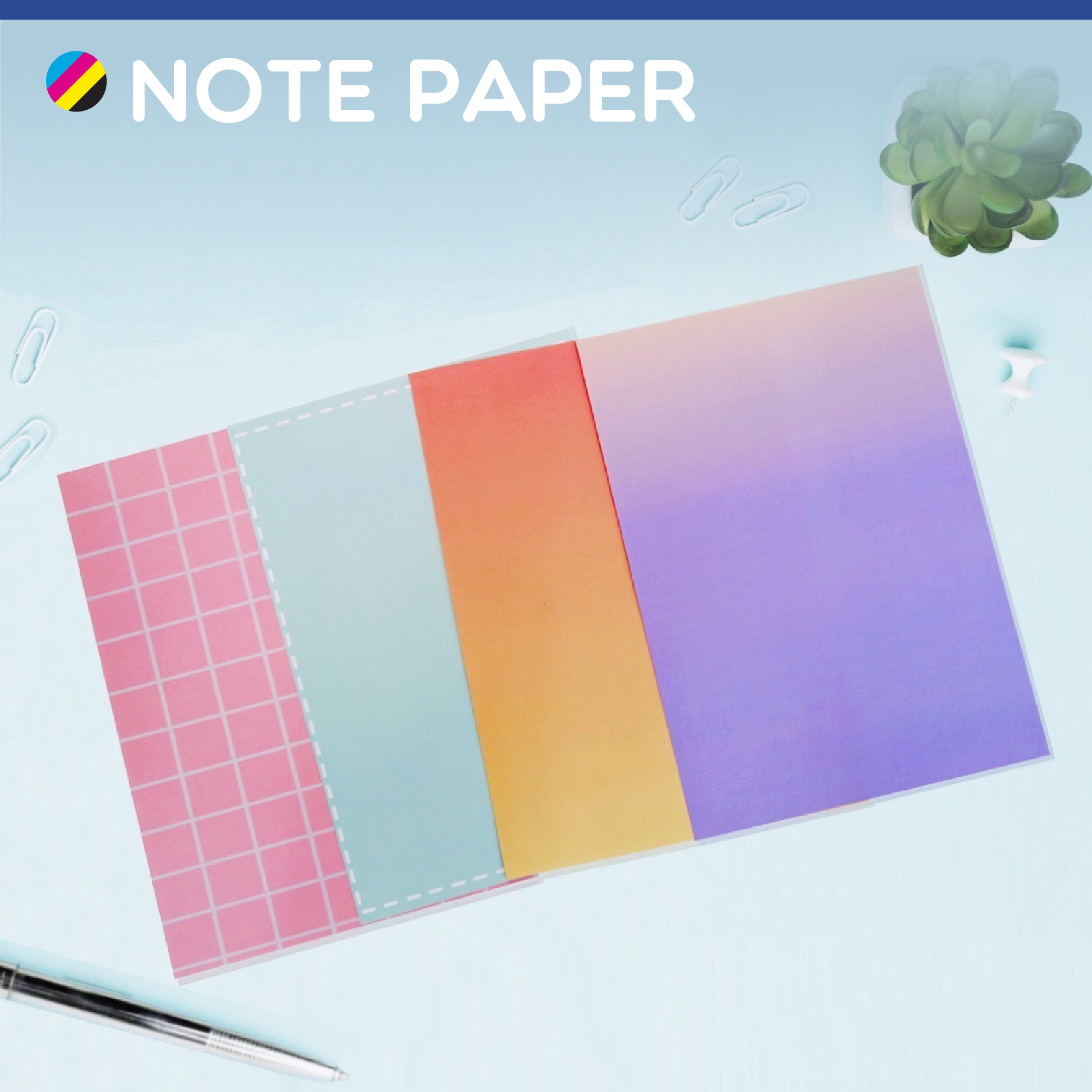 Note paper / กระดาษโน๊ตรีฟิล