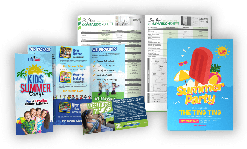 We Provide A Printing Service