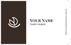 Sample Business Card for Creatives