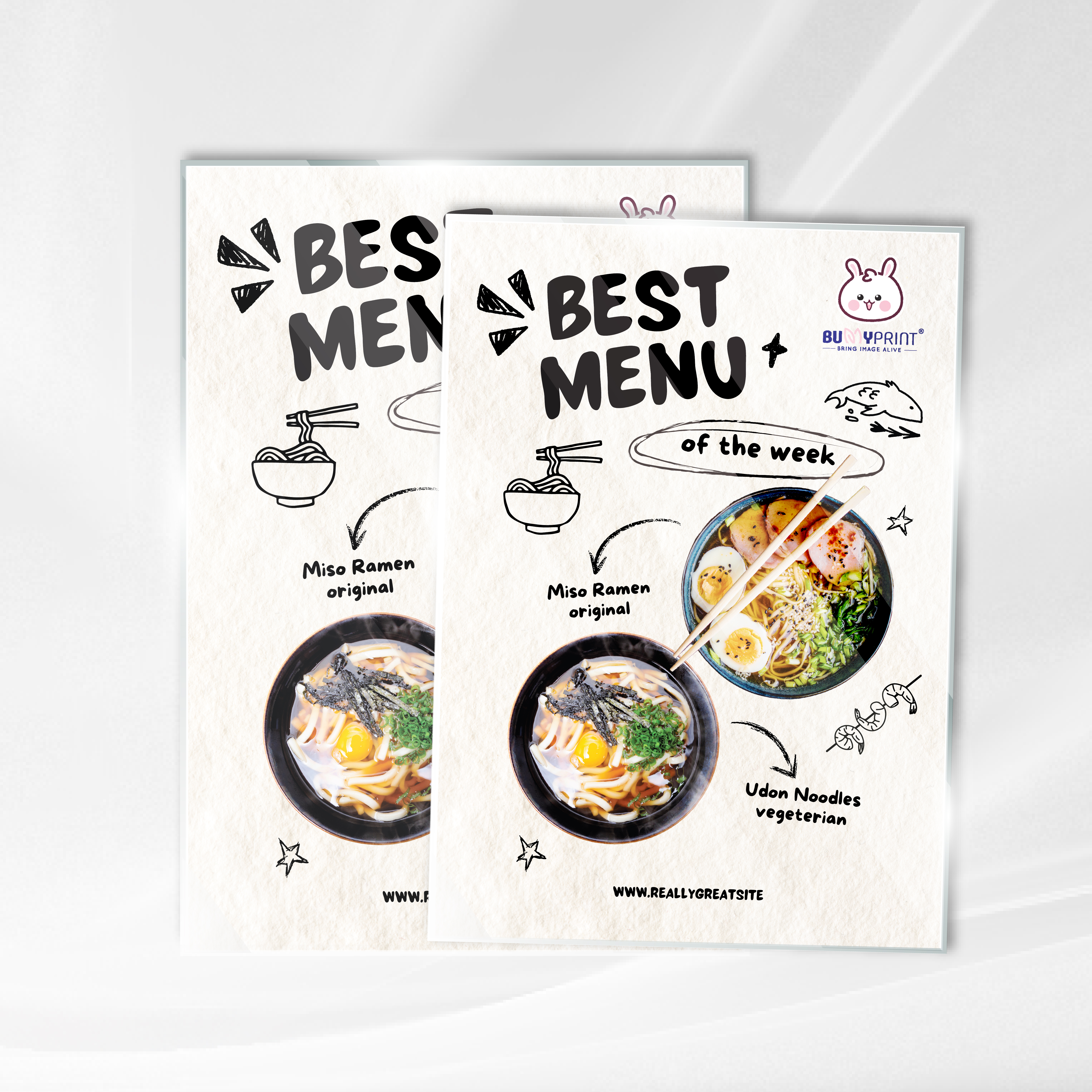 Hard Lamination Menu