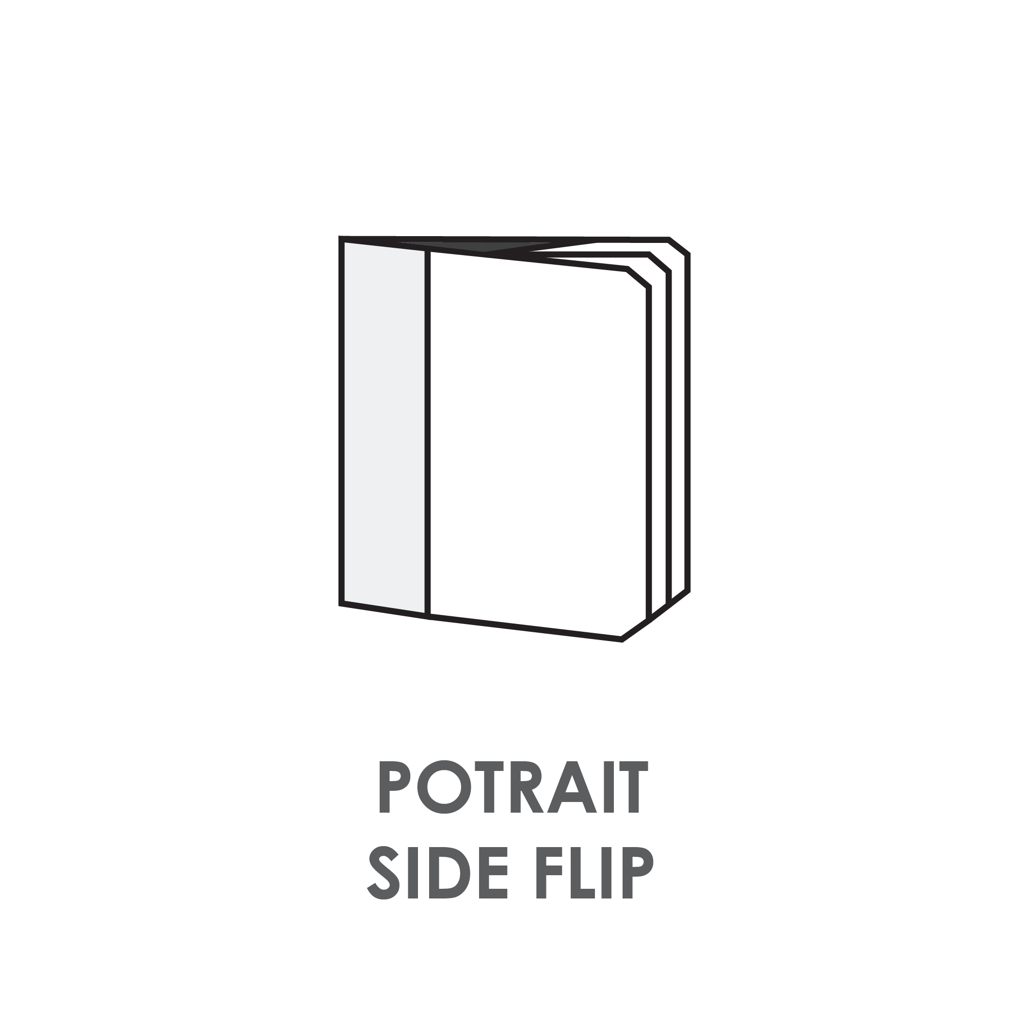 Potrait Side Flip