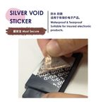 Silver Void Warranty Sticker 2