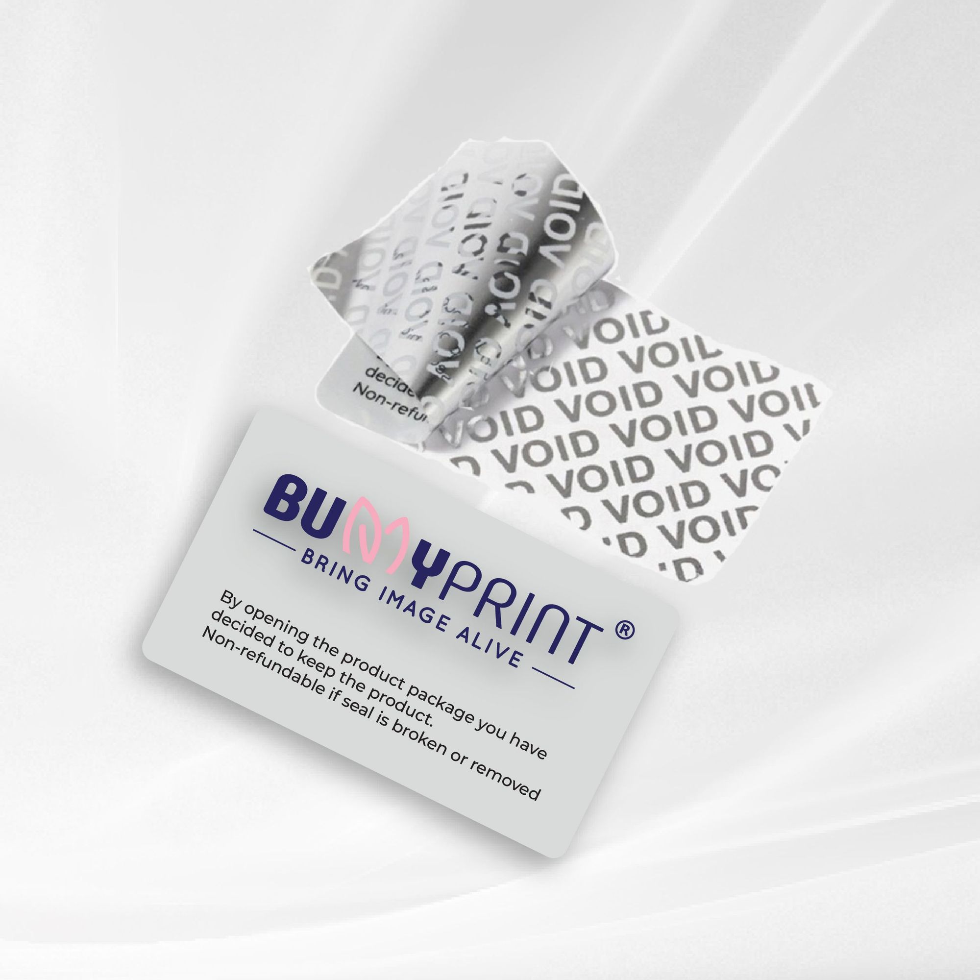 Silver Void Warranty Sticker 1