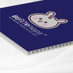 5mm PP Hollow Board with Printing 1