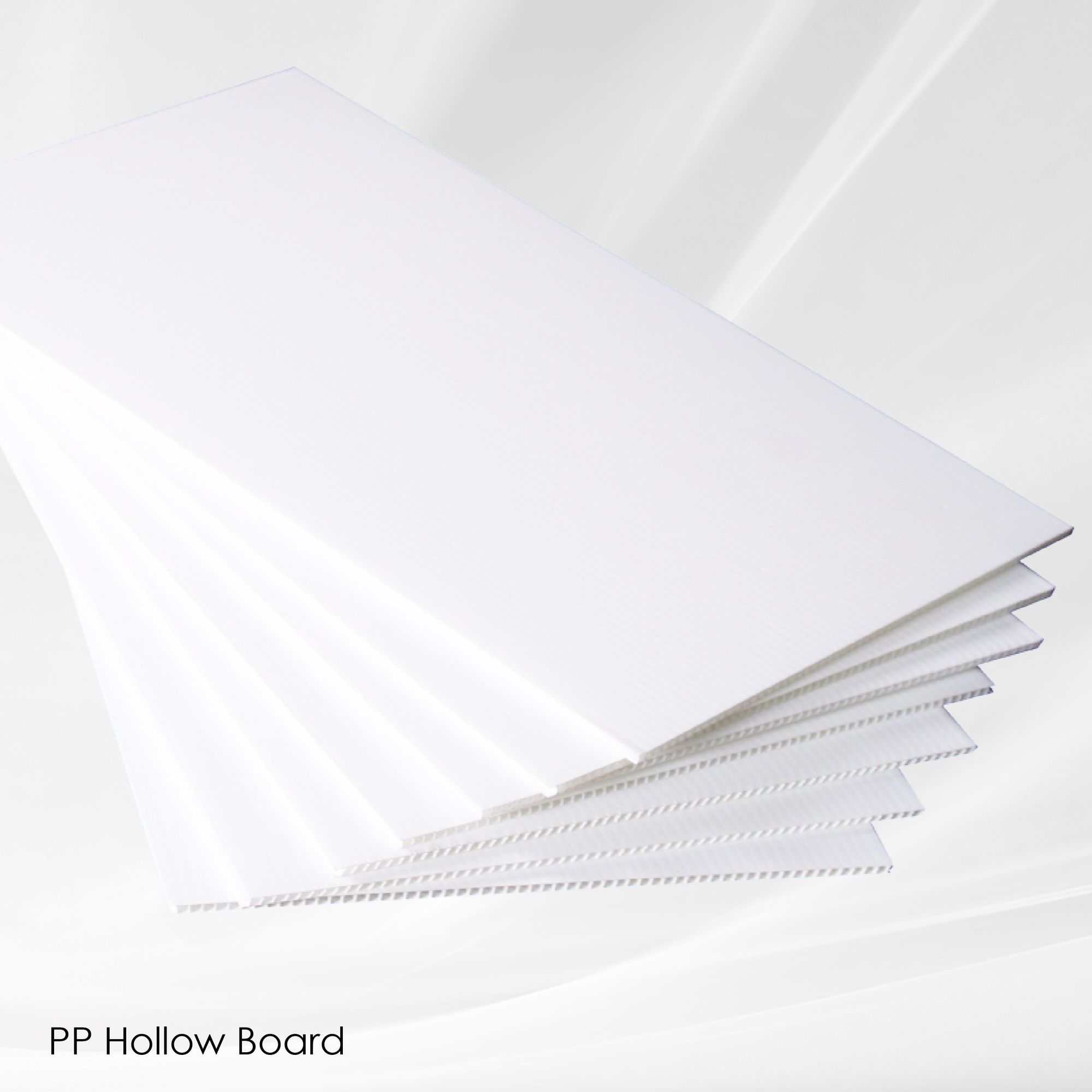 5mm PP Hollow Board with Printing 2