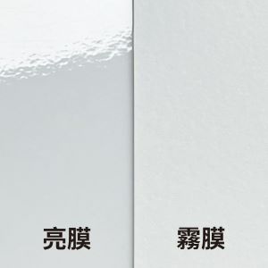 名片上霧/亮膜範例