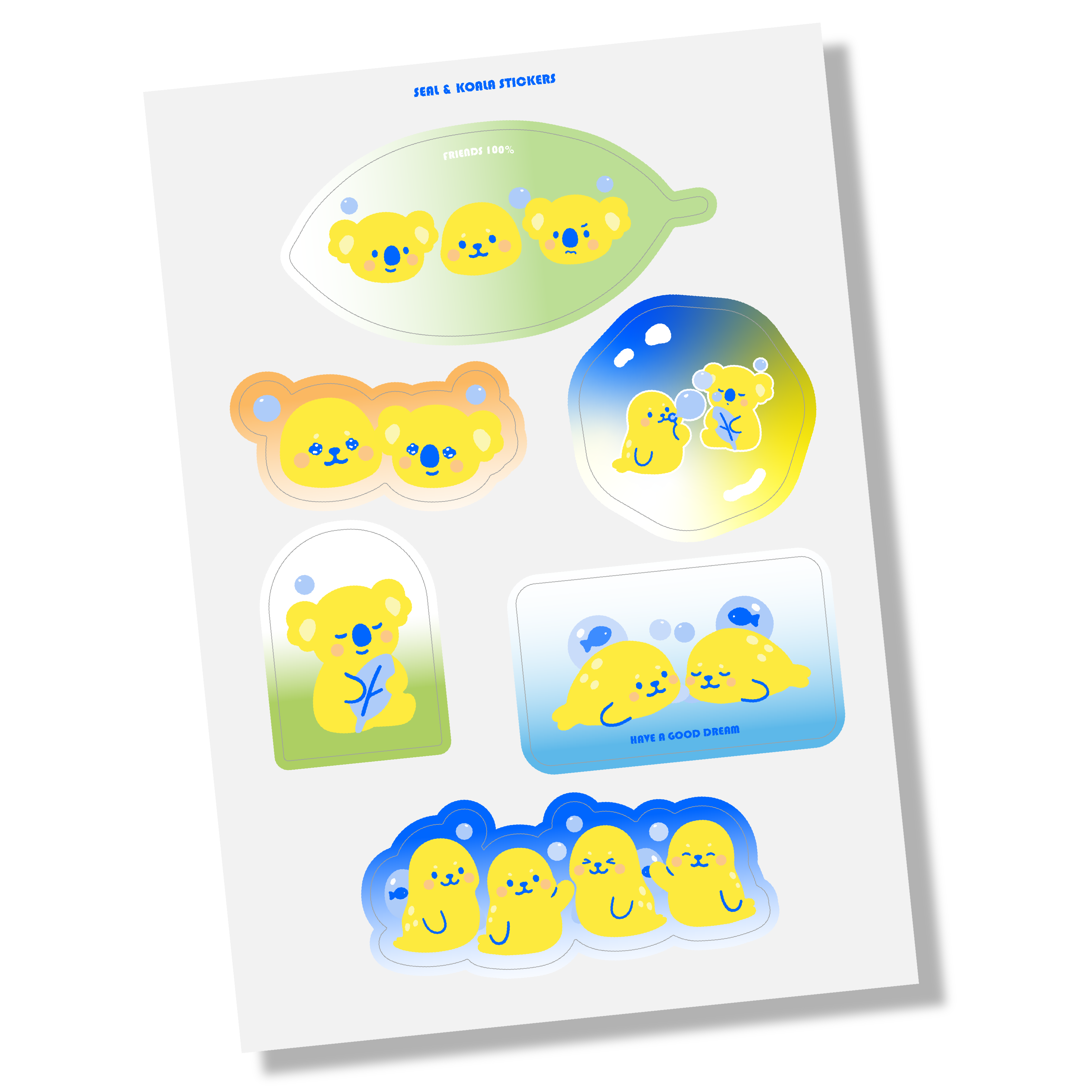 Illustrated Sticker