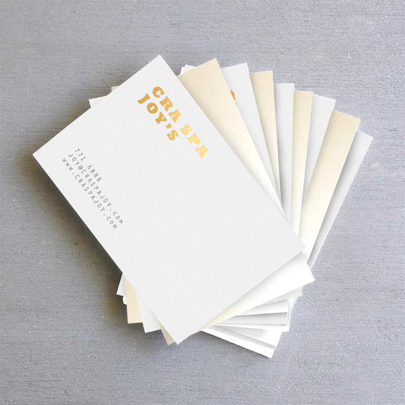 象牙紙名片