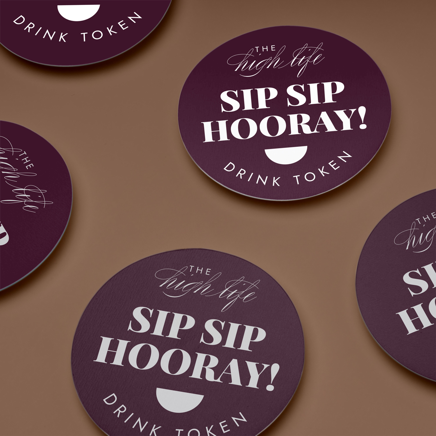Drink Tokens - Creative Print Group