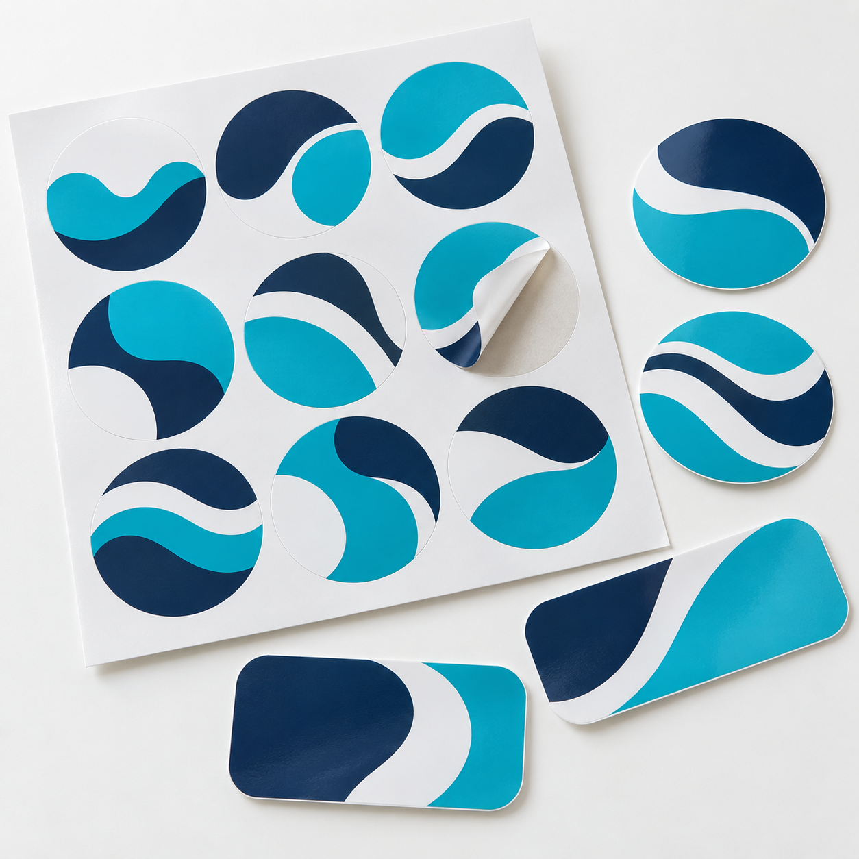 Printed stickers