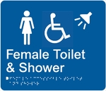 Female Toilet & Shower Accessible