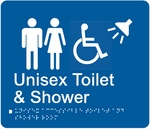 Unisex Toilet & Shower Accessible