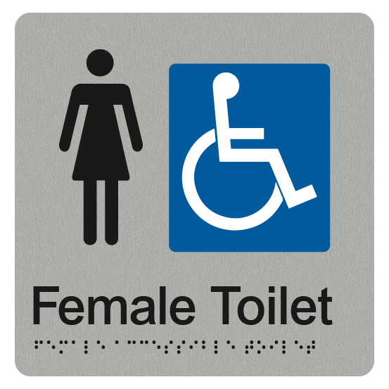 Female Toilet Accessible LH/RH