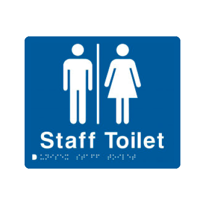 Staff Toilet signs