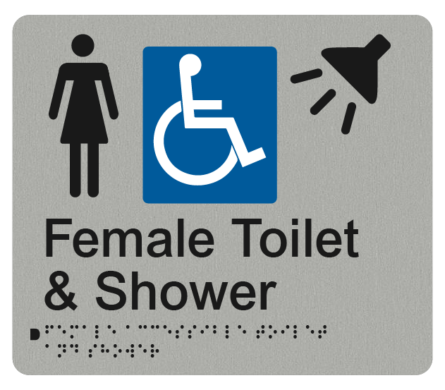 Accessible Toilet & Shower Unisex LH/RH