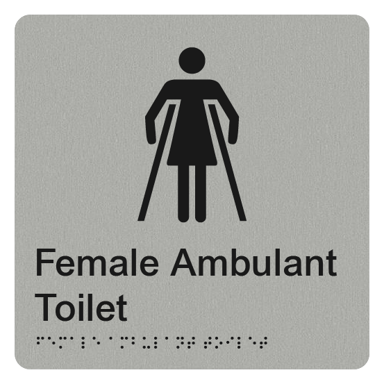 Female Ambulant Toilet Signs