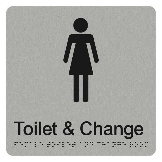 Female Toilet & Change Signs