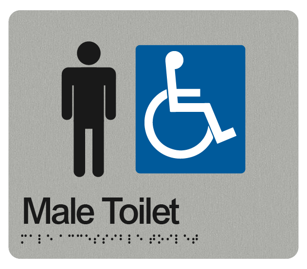 Male Toilet Accessible LH/RH