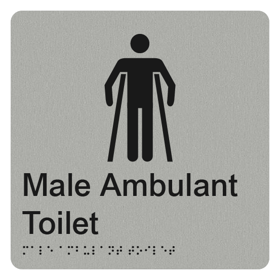 Male Ambulant Toilet Signs